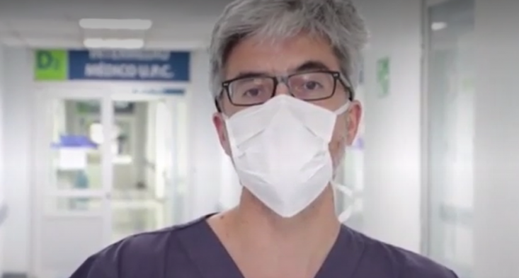 Doctor Eduardo Tobar y la lucha contra el Covid-19: 