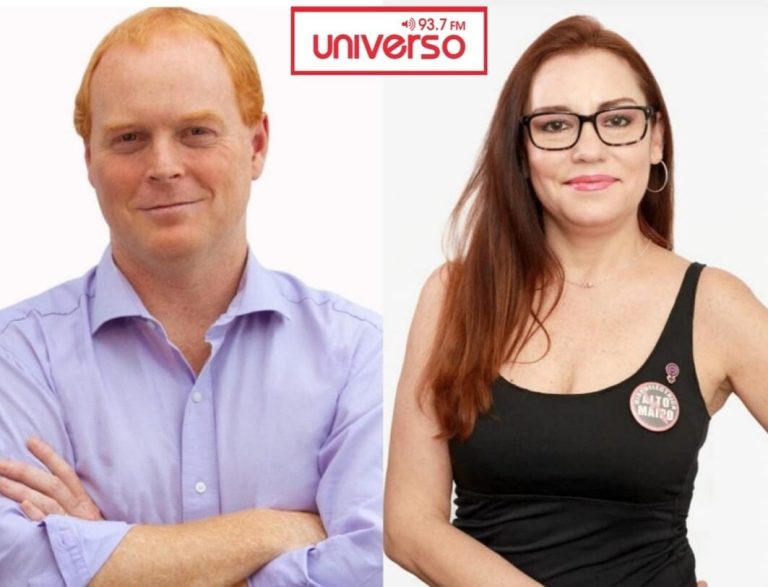 Candidatos a Gobernadores de la RM Rojo Edwards y Nathalie Joignant sobre ordenamiento territorial