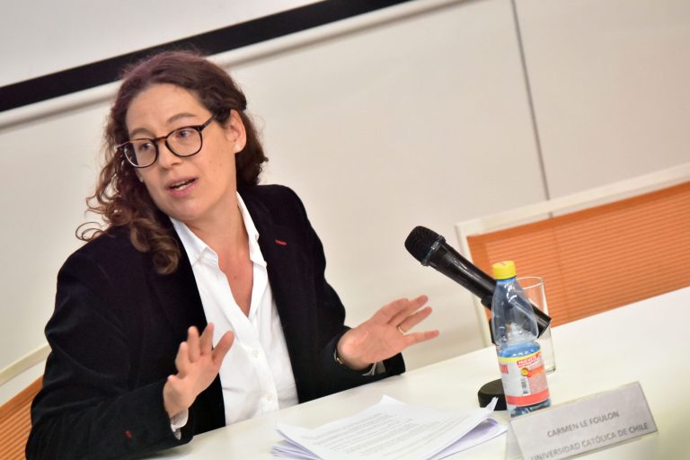 Carmen Le Foulon da contexto a la última entrega de la encuesta CEP