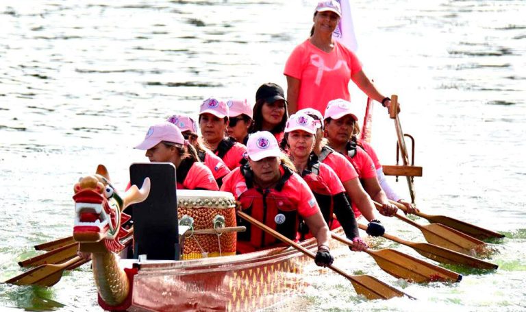 Sobrevivientes del cáncer de mama: En La hora del Taco conversamos con la entrenadora del equipo de remo Fortale Senos Chile