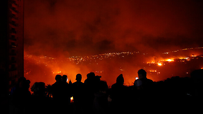 Desde Viña del Mar, Iván Nuñez actualizó la situación del incendio para La Hora del Taco