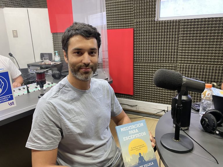 Vicente Villela y su libro “Meditación para escépticos”