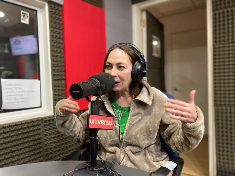 Patricia Rivadeneira y la obra 