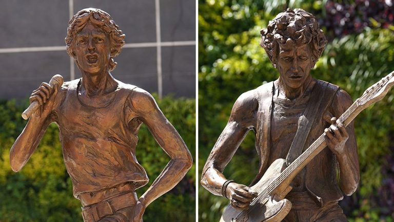 Mick Jagger y Keith Richards inmortalizados en bronce en su ciudad natal