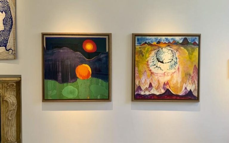 Thom Yorke y Stanley Donwood presentan nuevos cuadros en Londres, inspirados en mapas y poesía