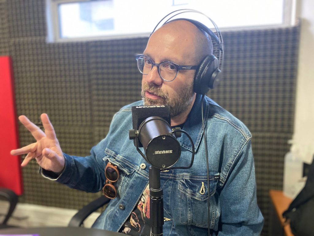 Pancho Ortega y su libro 