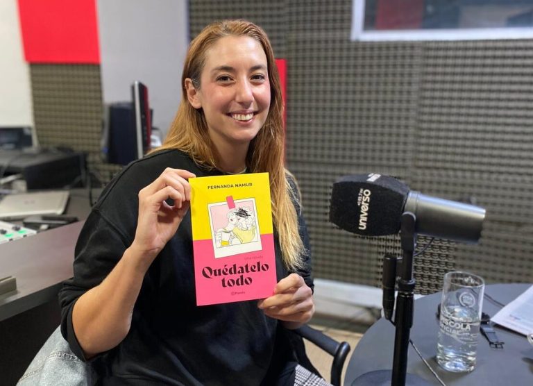 Fernanda Namur presenta su libro 