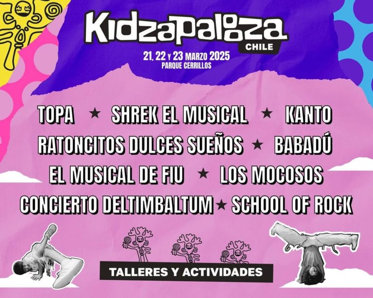 Kidzapalooza llega plagado de actividades para que los niños disfruten este nuevo Lollapalooza