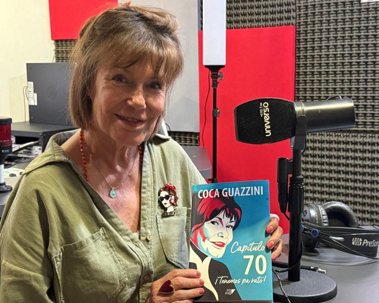 Coca Guazzini sobre las tablas con 