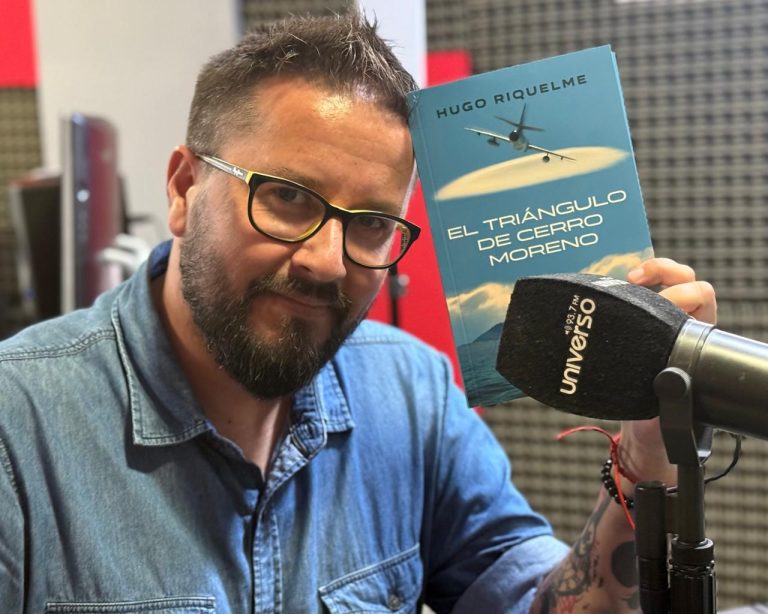 Hugo Riquelme presenta su última novela 
