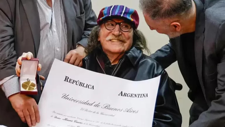 Charly García, Doctor Honoris Causa: la UBA lo distinguió por su aporte musical, social y académico