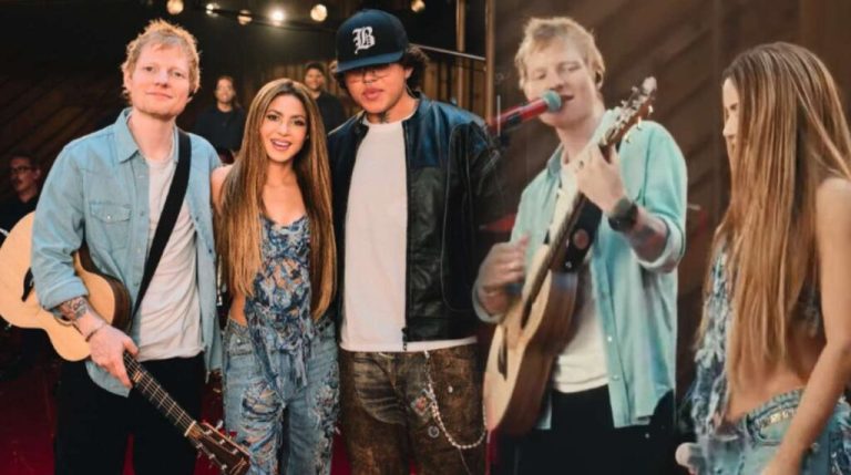 Shakira y Ed Sheeran se unen para revivir “Hips Don’t Lie” en una versión acústica que celebra los 20 años de Oral Fixation